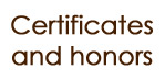Certificates and honors of Dr. Marvasti Cultural Foundation