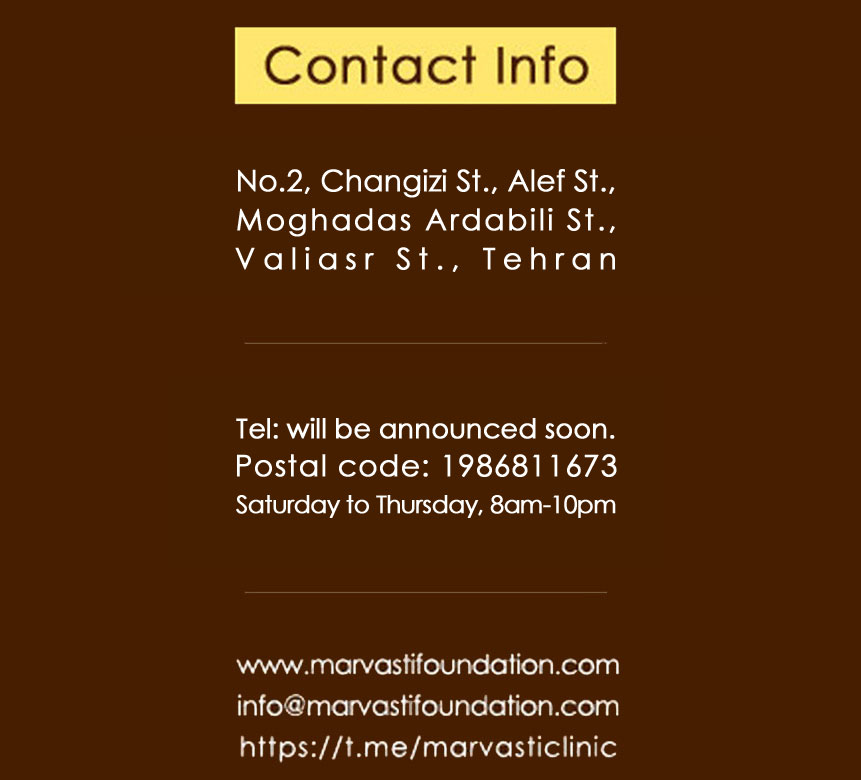 Dr. Gholam Hossein Marvasti Clinic Contact